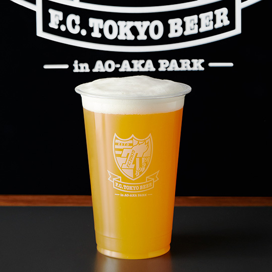 F.C.TOKYO BEER in AO-AKA PARK