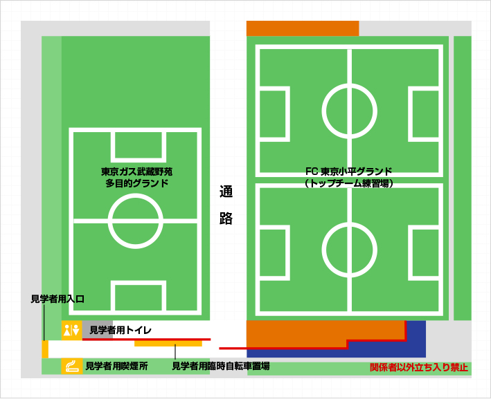 Tokyo Gas Musashino-En Multi-Purpose Ground FC Tokyo Kodaira Ground (Top Team Training Facility)
