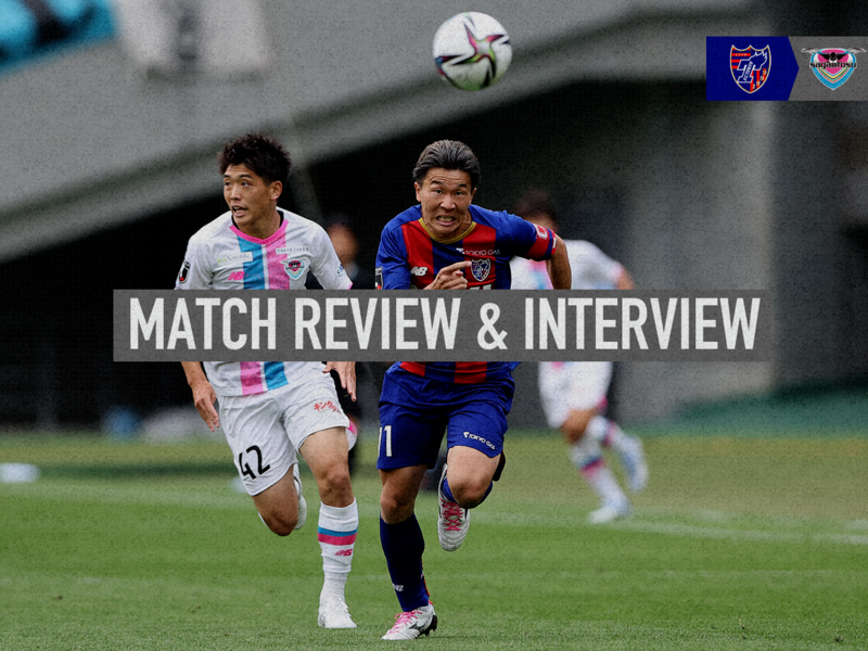 5/8 Revisão da Partida e Entrevista do Jogo contra o Tosu