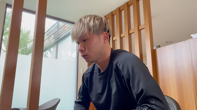 安部柊斗球員 WEB 團體採訪